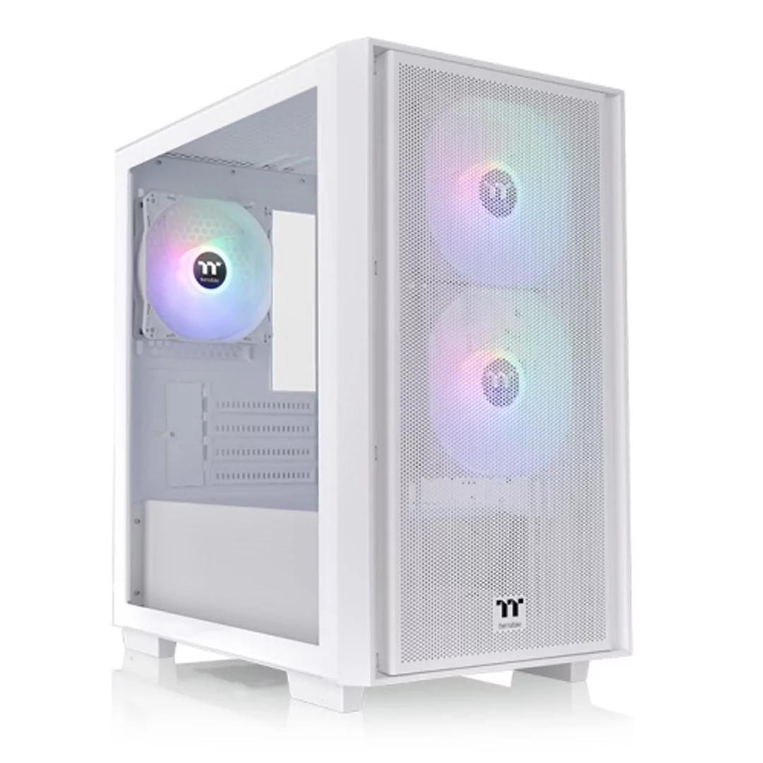 CHASIS THERMALTAKE VERSA H16 TG ARGB (BLANCO) + FUENTE 650W 80+ BRONCE
